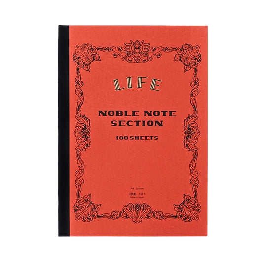 LIFE - Noble Note - Notebook - Section - Grid / Graph - A4