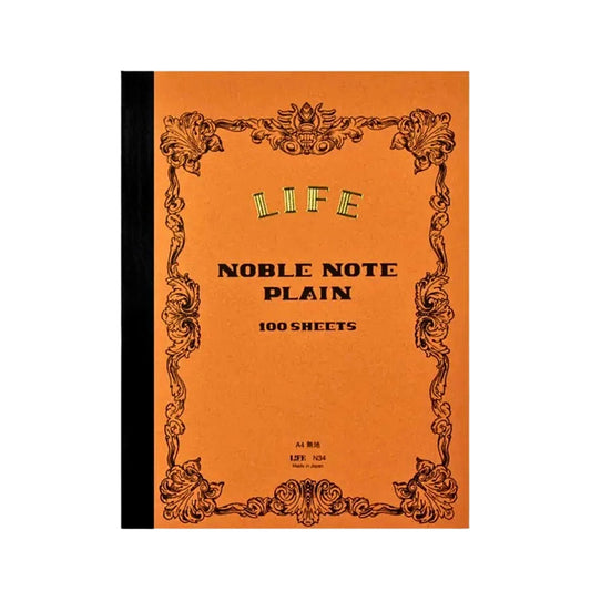 LIFE - Noble Note - Notebook - Plain - Blank - A4
