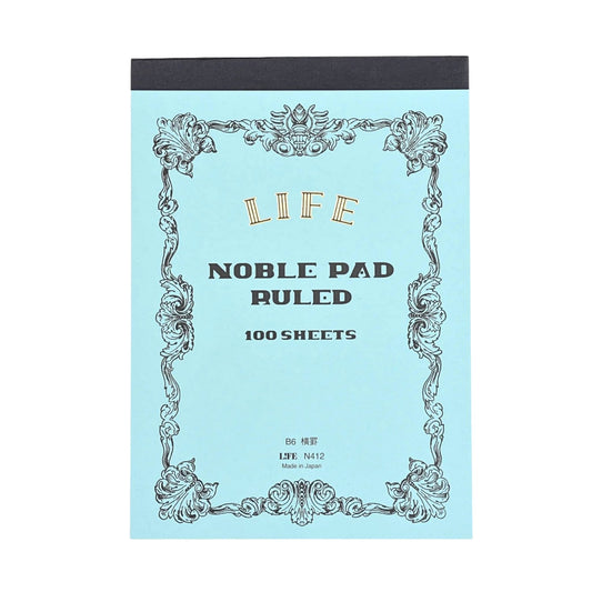 LIFE - Noble Note - Noble Pad - Notepad - Ruled - Lined - B6