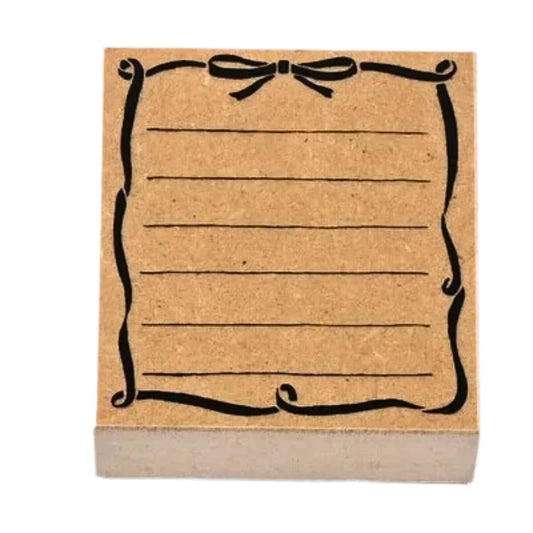 Sanby - Rubber Stamp - Memo - Ribbon