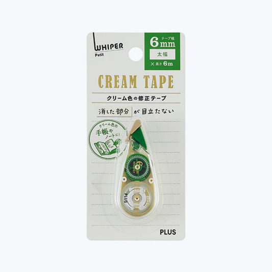 PLUS - Whiper Petit Correction Tape Cream: 6mm