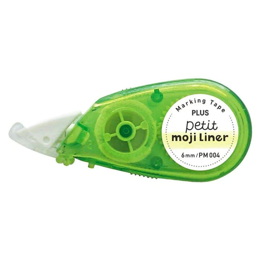 PLUS - Petit Moji Liner Marking Tape: Soft Green