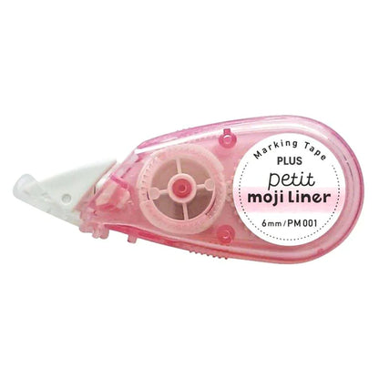 PLUS - Petit Moji Liner Marking Tape: Soft Pink
