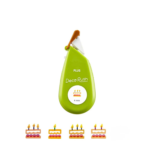 PLUS - Deco Rush Decoration Tape: Anniversary