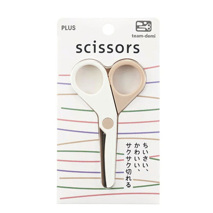 PLUS - Team-Demi Scissors: Beige-White