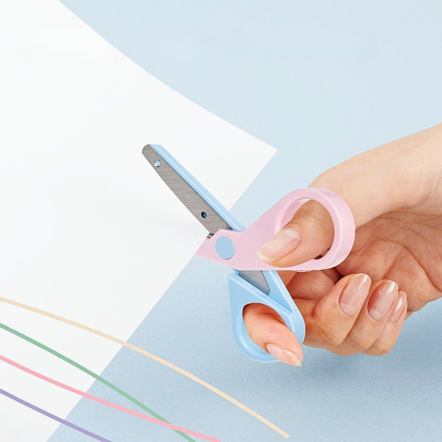 PLUS - Team-Demi Scissors: Pink-Blue