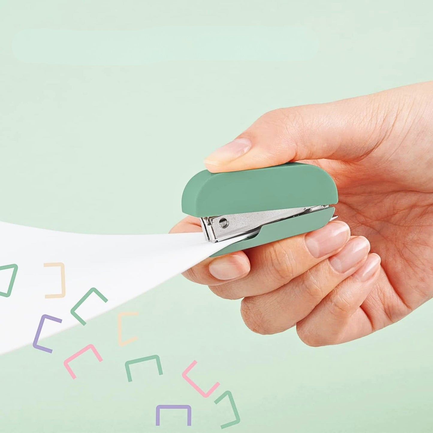 PLUS - Team-Demi Stapler: Green