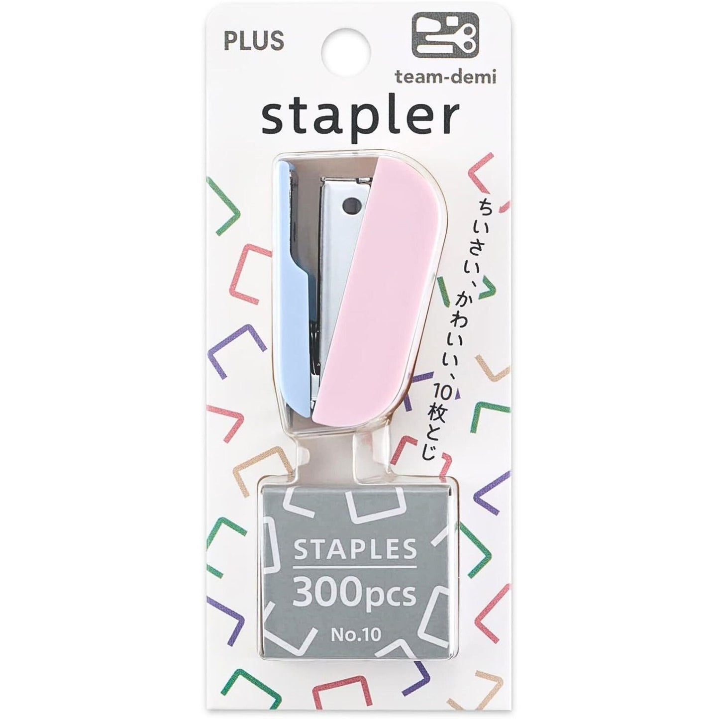 PLUS - Team-Demi Stapler: Pink