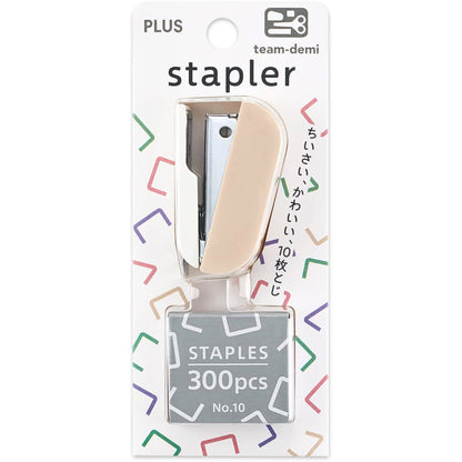 PLUS - Team-Demi Stapler: Beige