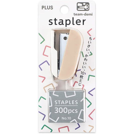 PLUS - Team-Demi Stapler: Beige