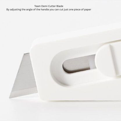 PLUS - Team-Demi Cutter + Ruler (2 colours)