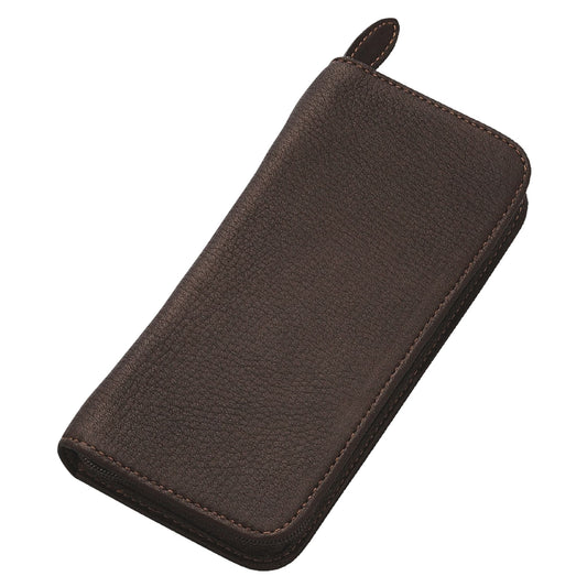 PILOT - Pensemble - Leather -  3-Pen Case - Dark Brown