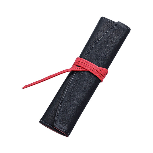 PILOT - Pensemble - Leather - 1-Pen - Pen Roll - Black & Red