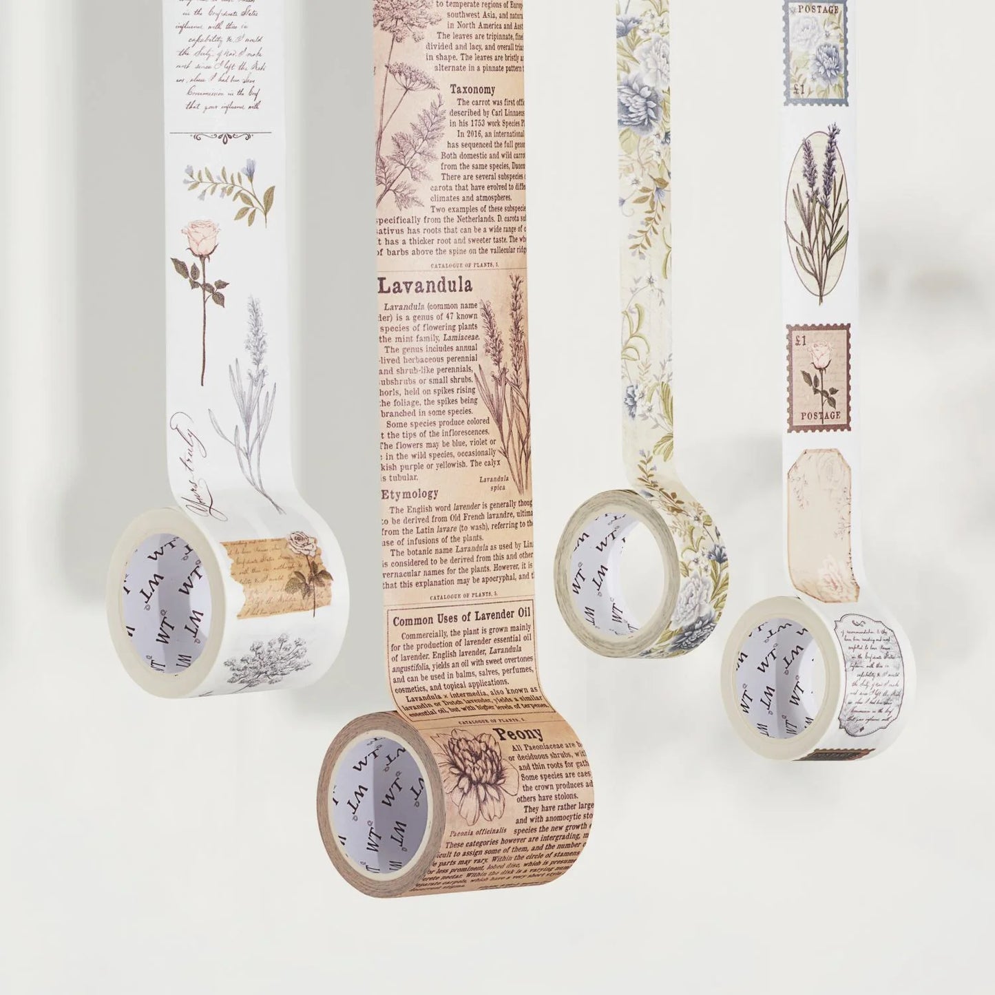 WT - Petals & Parchment Washi Tape Sticker Set