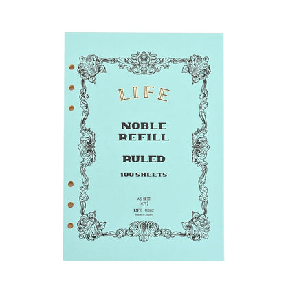 LIFE - Noble Note - Noble Refill - Ruled - Lined - A5