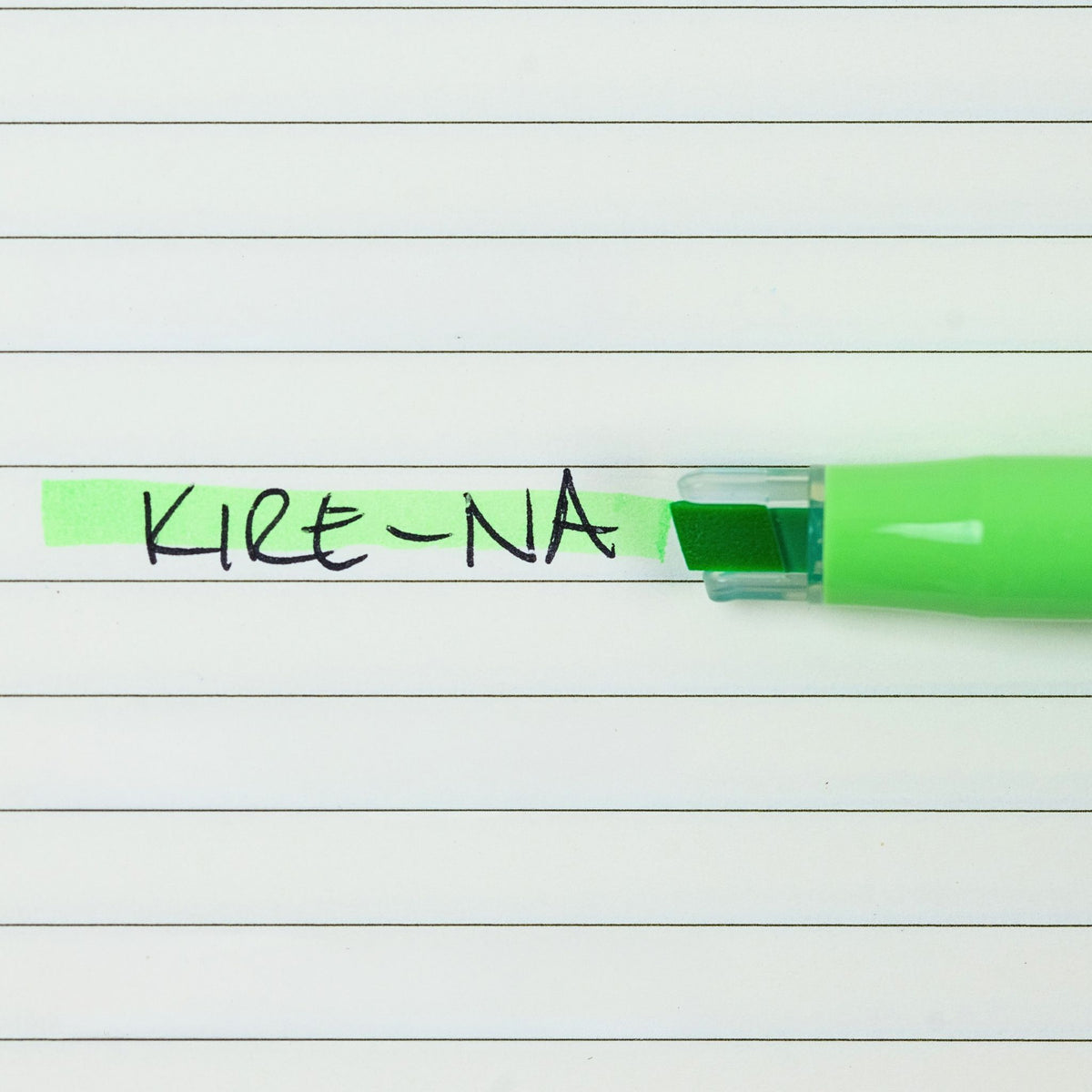 PILOT - KIRE-NA - Highlighter - Dual Tip - Basic - 5pk