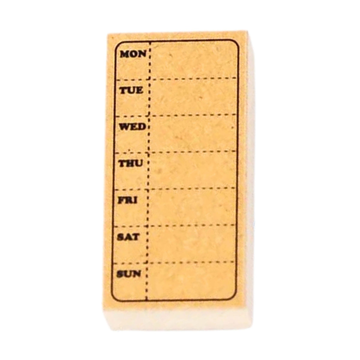 Sanby - Rubber Stamp - Weekly