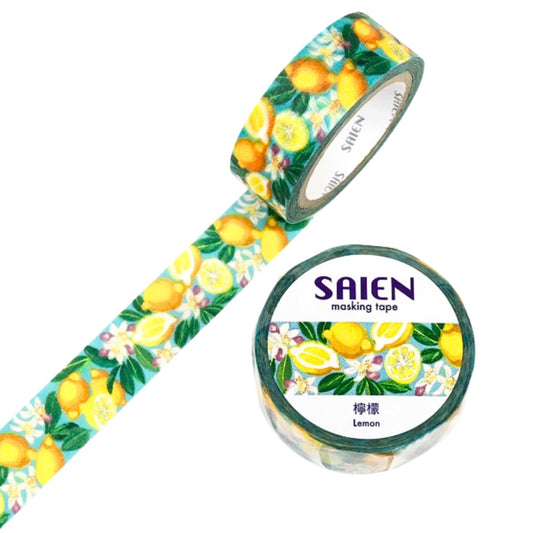 SAIEN - Washi Tape - Lemon