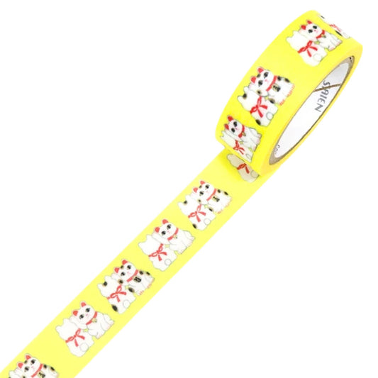 SAIEN - Washi Tape - Beckoning Cat