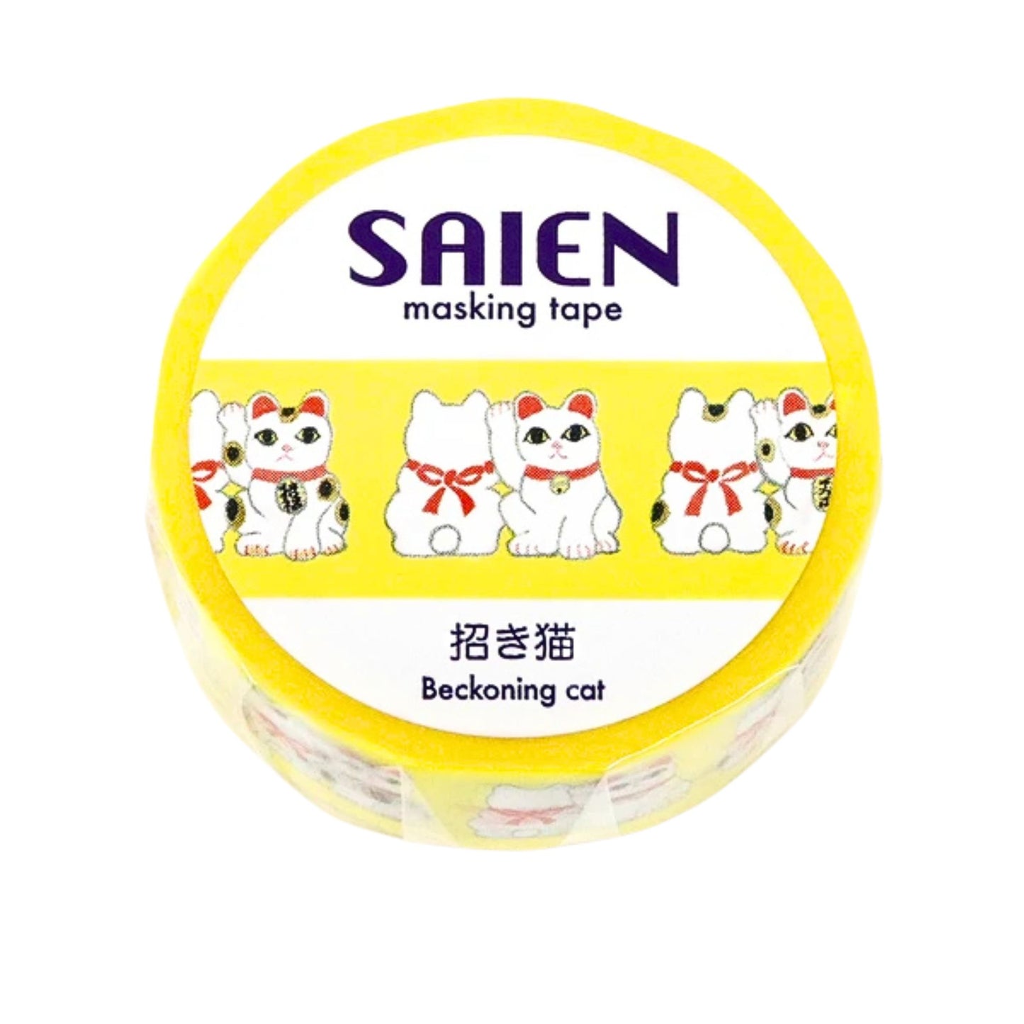SAIEN - Washi Tape - Beckoning Cat