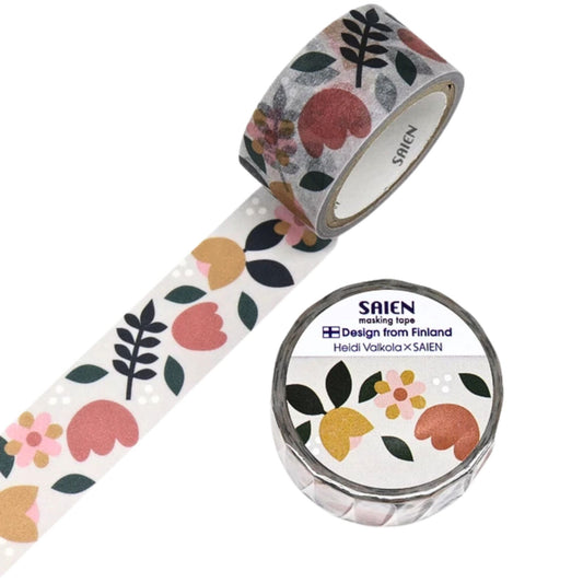 SAIEN - Heidi Valkola - Washi Tape - Flowers