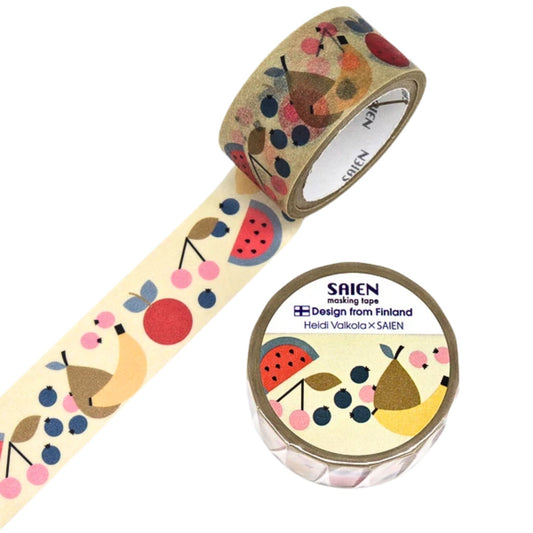 SAIEN - Heidi Valkola - Washi Tape - Fruits