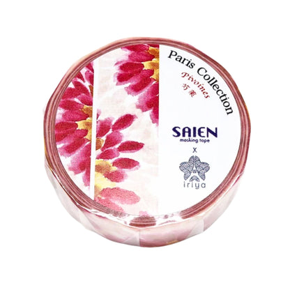 SAIEN - Washi Tape - Pivoines (Peony)