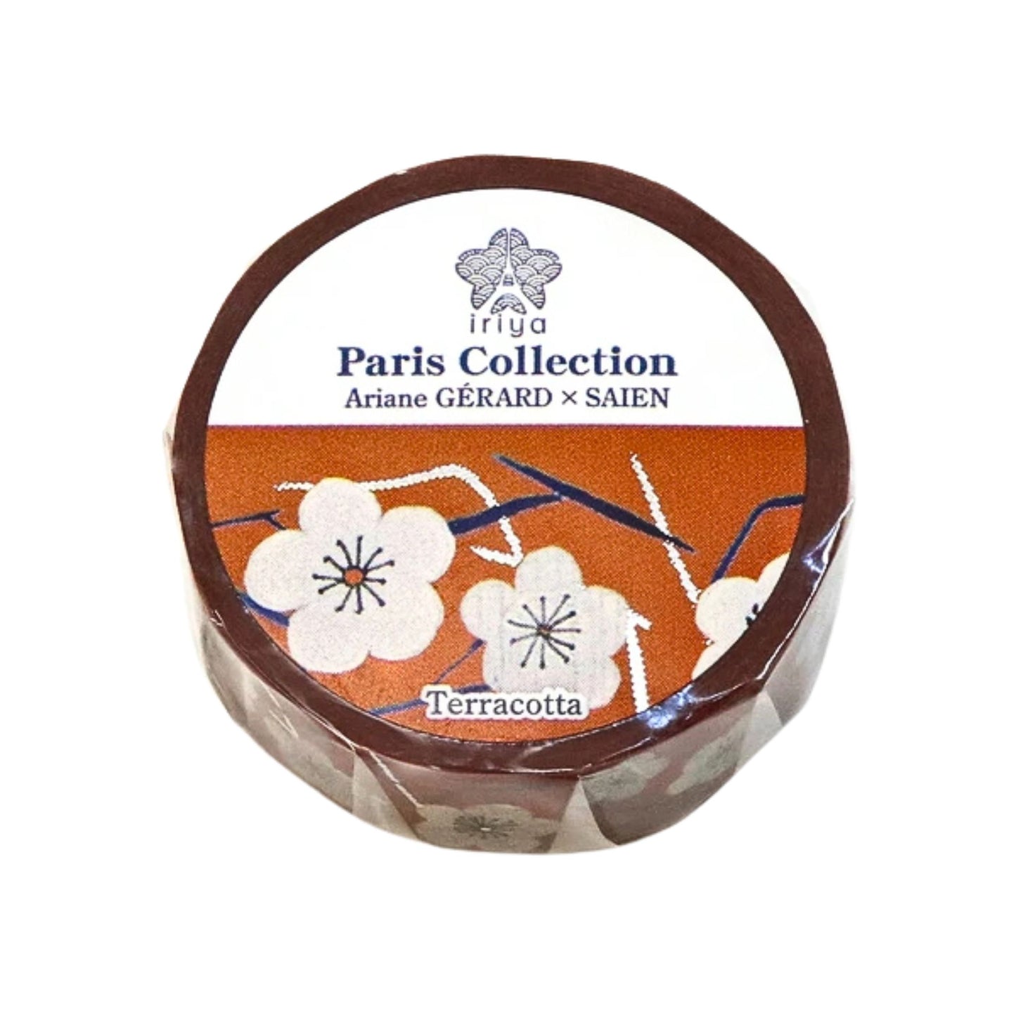 SAIEN - Ariane Gérard - Washi Tape - Silver Foil - Terracotta