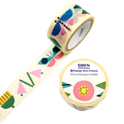 SAIEN - Mirva Malmgren - Washi Tape - Geometric Garden