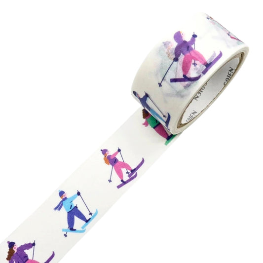 SAIEN - Tiina Achrén - Washi Tape - Skiing