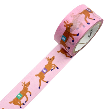 SAIEN - Tiina Achrén - Washi Tape - Reindeer Race