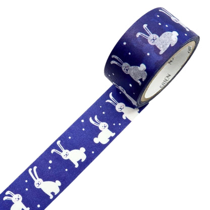 SAIEN - Tiina Achrén - Washi Tape - Winter Rabbits
