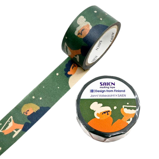 SAIEN - Janni Valkealahti - Washi Tape - Christmas Party