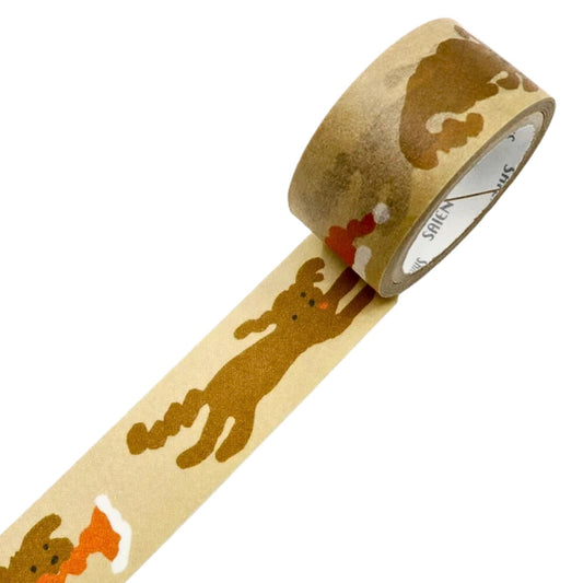 SAIEN - Janni Valkealahti - Washi Tape - Santa Dogs