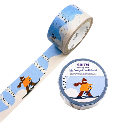 SAIEN - Janni Valkealahti - Washi Tape - Ski