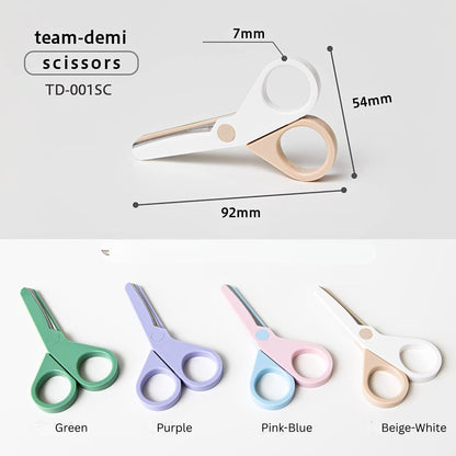 PLUS - Team-Demi Scissors: Beige-White