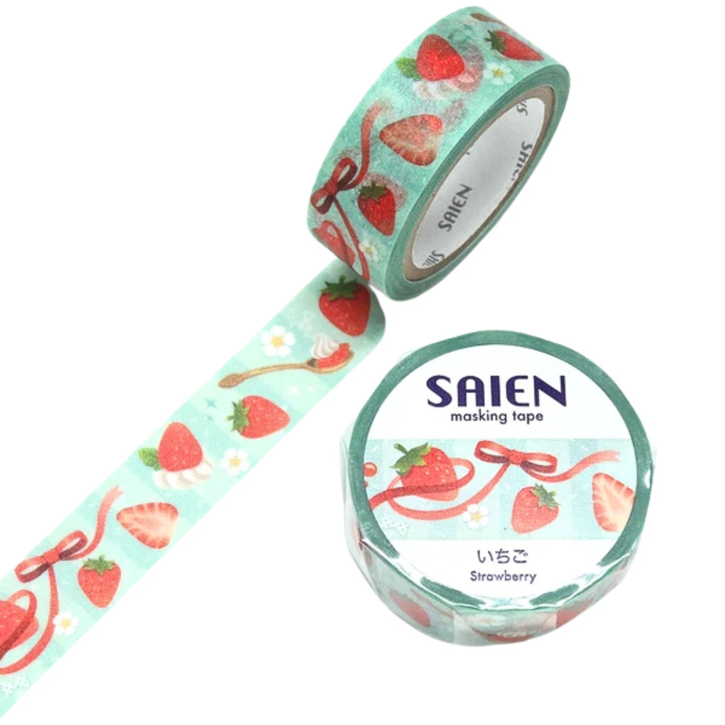 SAIEN - Washi Tape - Strawberry
