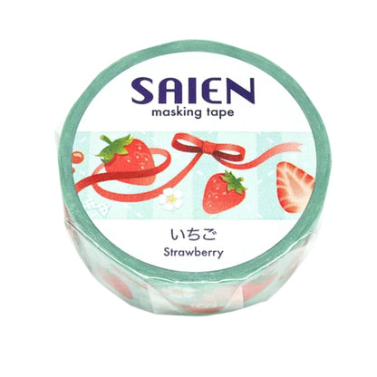 SAIEN - Washi Tape - Strawberry
