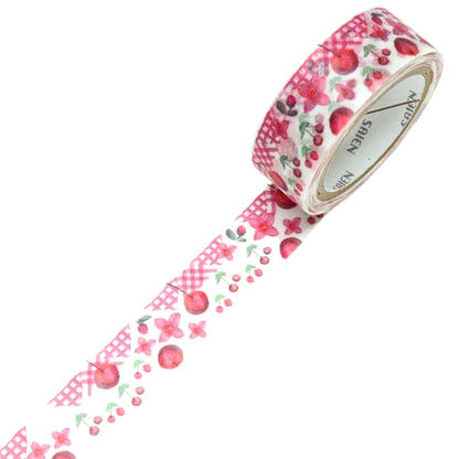 SAIEN - Washi Tape - Cherry Blossoms & Cherries