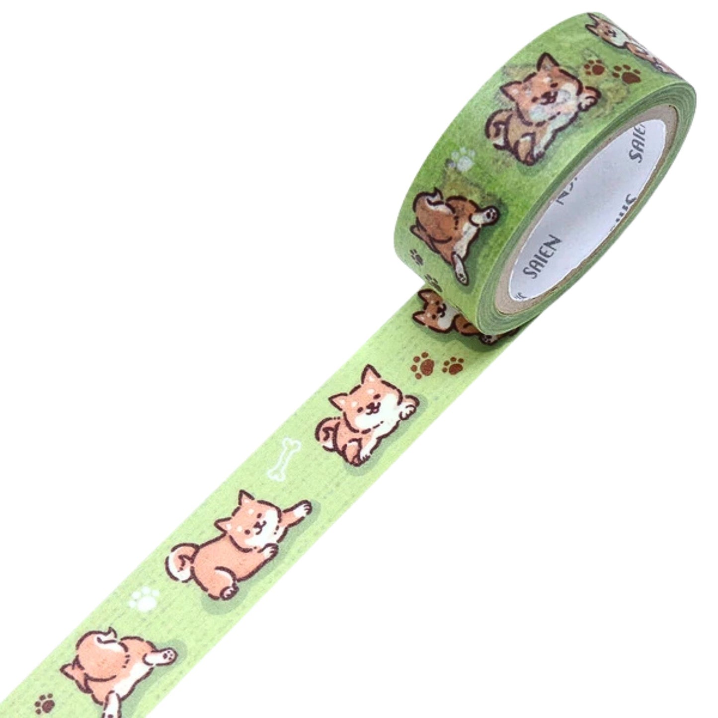 SAIEN - Washi Tape - Shiba Dog