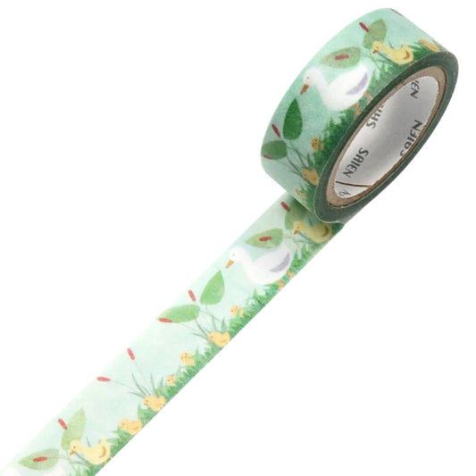 SAIEN - Washi Tape - Duck Family