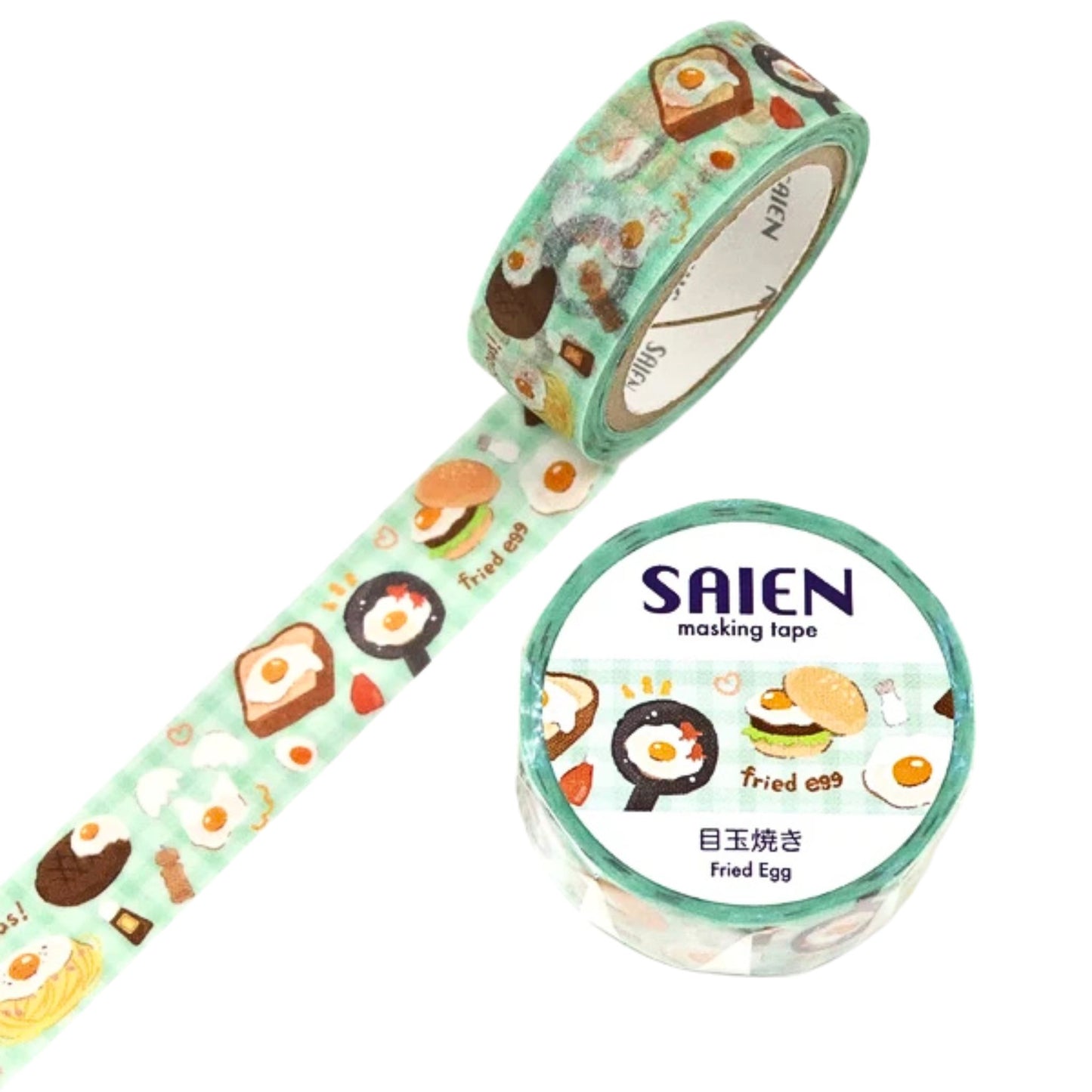 SAIEN - Washi Tape - Fried Egg