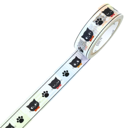 SAIEN - Washi Tape - Black Cat