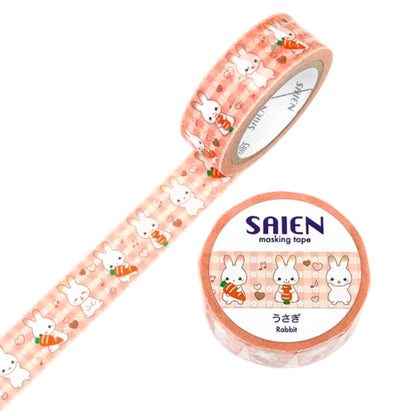 SAIEN - Washi Tape - Rabbit
