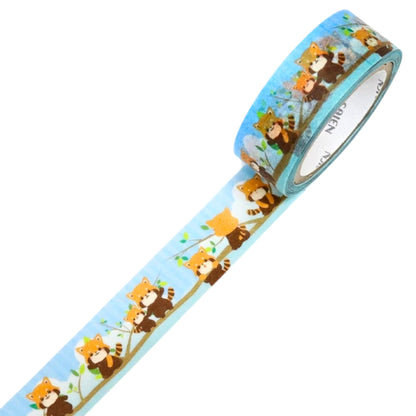 SAIEN - Washi Tape - Red Panda