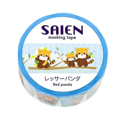 SAIEN - Washi Tape - Red Panda