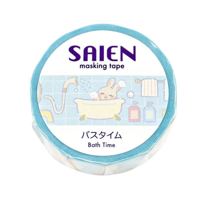 SAIEN - Washi Tape - Bath Time