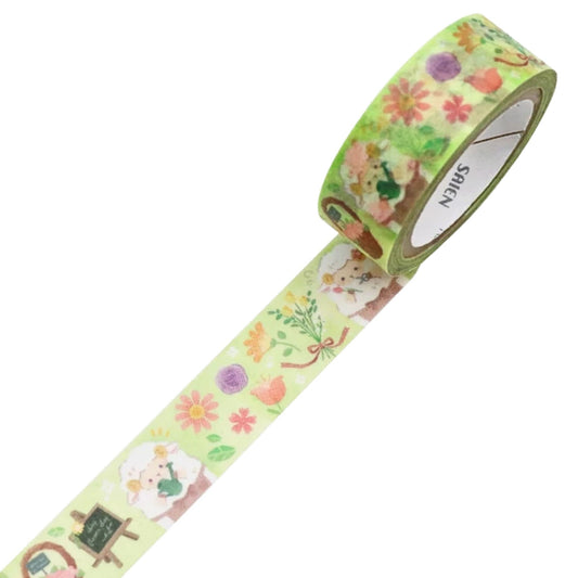 SAIEN - Washi Tape - Sheep Flower Shop