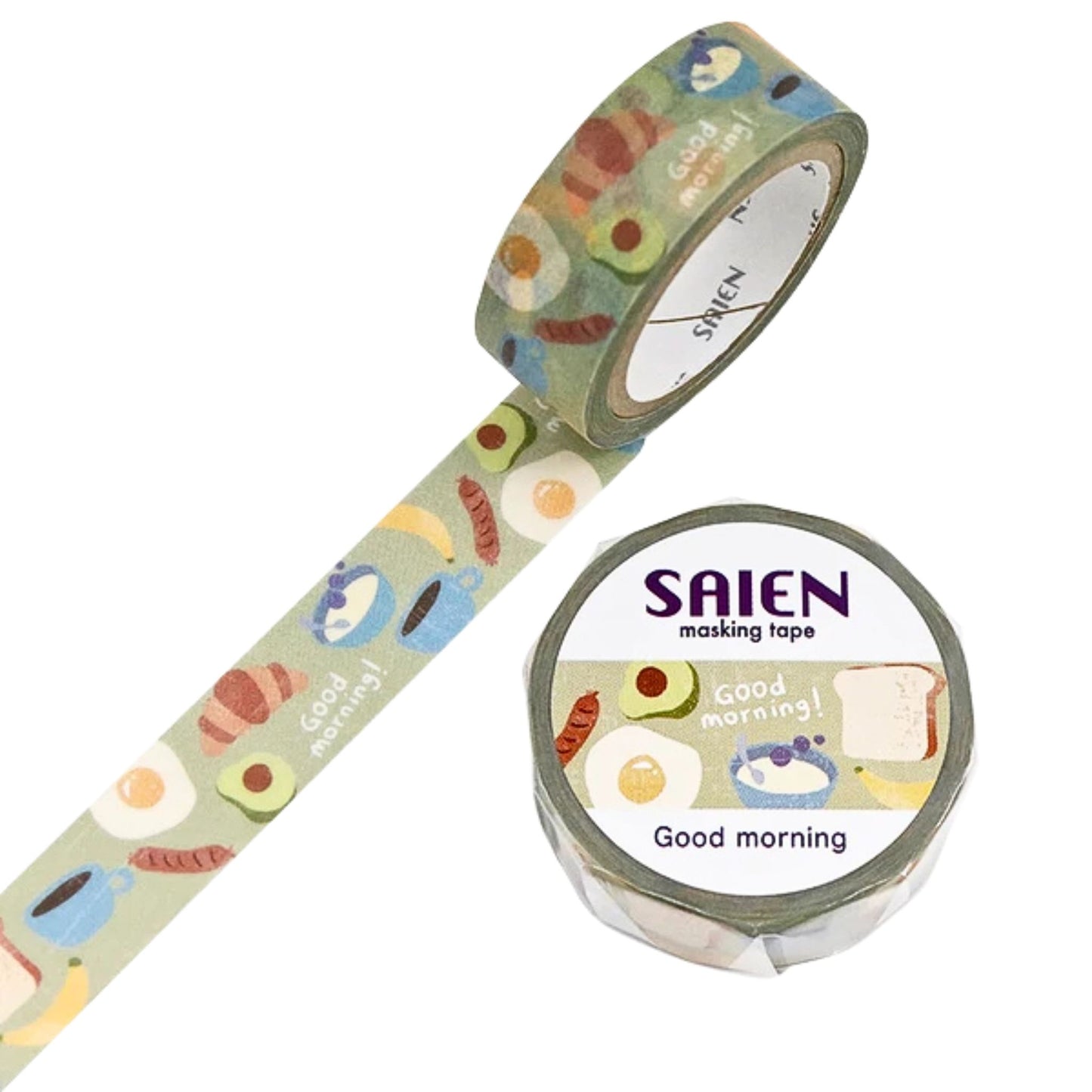 SAIEN - Washi Tape - Good Morning