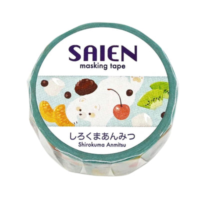 SAIEN - Washi Tape - Polar Bear Anmitsu